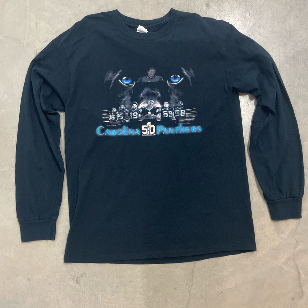 Vintage panthers long sleeve shirt